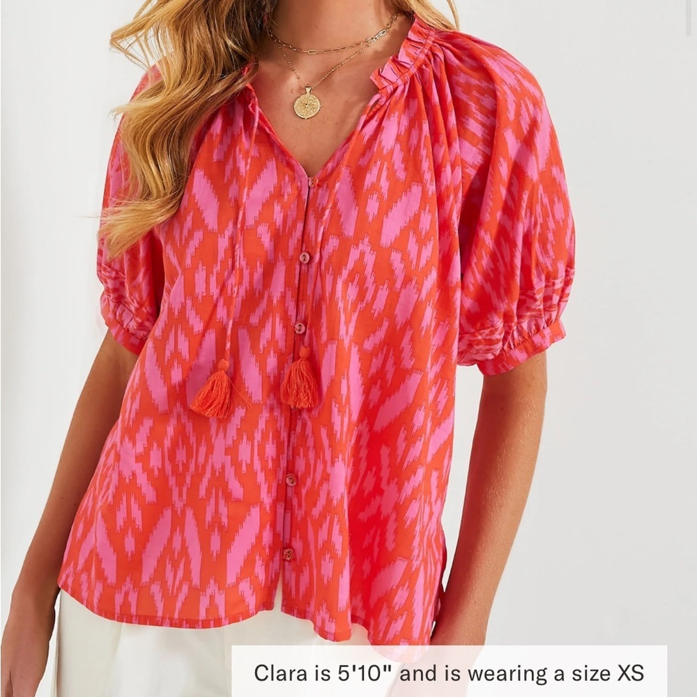 CLEOBELLA
Jaipur Ikat Print Malinda Blouse